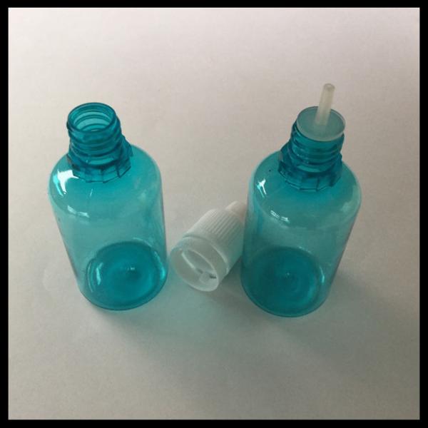 Quality Pet Dropper Bottles 30ml Plastic Ejuice Bottles Blue Empty E Liquid Bottles for sale
