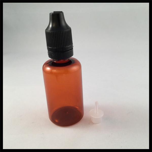 Quality Vapor Juice Plastic Dropper Empty Bottles 30ml PET Dropper Bottles for sale