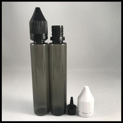 China Pharmaceutical Unicorn Pen Bottles , Durable Black 30ml Dropper Bottles for sale