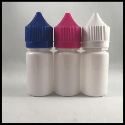 China Botella blanca como la leche del unicornio 30ml no tóxica para el líquido electrónico del cigarrillo en venta