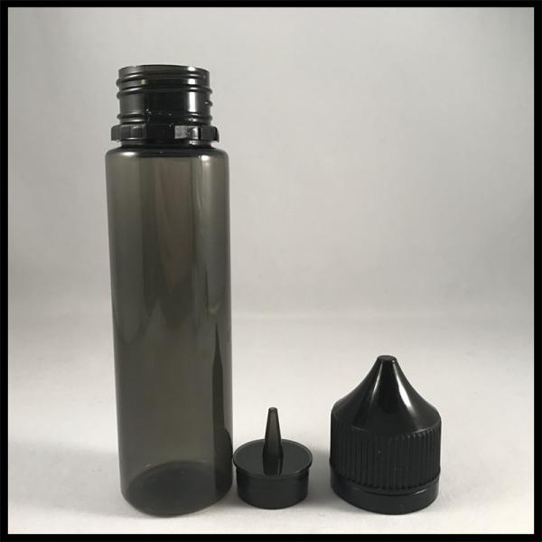 Quality Black Gorilla Unicorn Bottle 60ml , Durable Round Pet Unicorn Bottle With Cap for sale