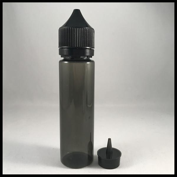 Quality Black Gorilla Unicorn Bottle 60ml , Durable Round Pet Unicorn Bottle With Cap for sale