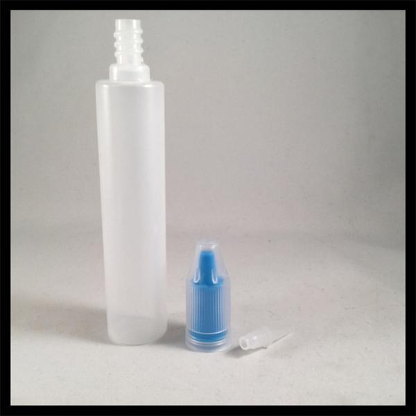 Quality Transparent Vapor Liquid Bottles , Empty 30 Ml Juice Bottle Acid Base Resistance for sale