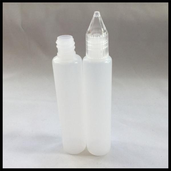 Quality Durable Medicine Dropper Bottle 30ml , Squeeze Plastic Oil Dropper Bottle for sale