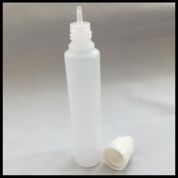 Quality Squeezable 30ml Clear Plastic Bottles , Custom 30ml Pet Plastic Bottles for sale