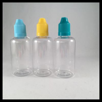 China E Cigarette Liquid Pet Dropper Bottles Acid Base Resistance Food Grade Durable for sale