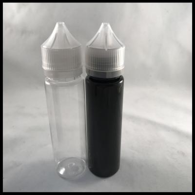 China Drücken Sie Plastikeinhorn-Flasche HAUSTIER des augen-Tropfen-60ml hartes materielles ungiftiges zusammen zu verkaufen