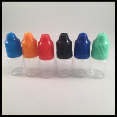 China Medicial Grade Plastic Eye Dropper Bottles , PET 5ml Plastic Dropper Bottles for sale