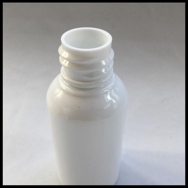 Quality White Plastic PET E Liquid Bottles 30ml Label Printing With Childproof Cap for sale