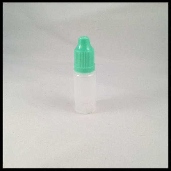 Quality 10ml Vape Juice LDPE PE E Liquid Bottles Enviromental Protected Material Durable for sale