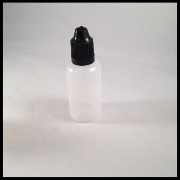 Quality 30ml Childproof Dropper Bottle Ldpe , Bulk Liquid Small Plastic Dropper Bottles for sale