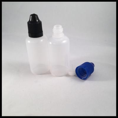 Quality 30ml Childproof Dropper Bottle Ldpe , Bulk Liquid Small Plastic Dropper Bottles for sale