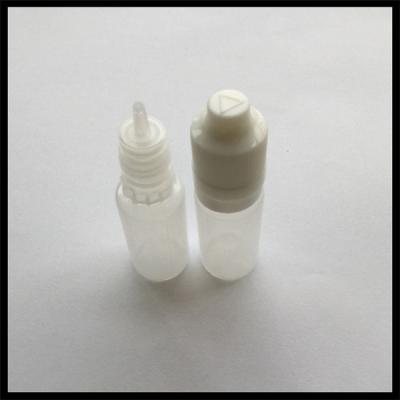 China Pharmaceutical Grade PE E Liquid Bottles LDPE 10ml With Tip Custom Label Printing for sale