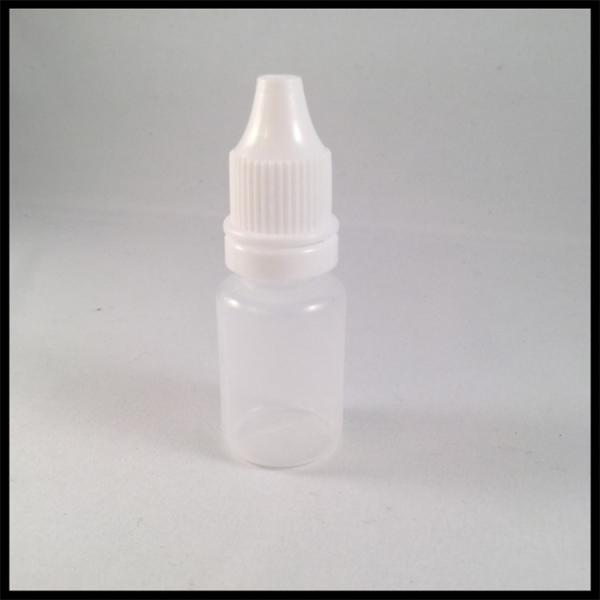 Quality E Liquid 10ml LDPE PE E Liquid Bottles With Child Resist Cap Acid Base for sale