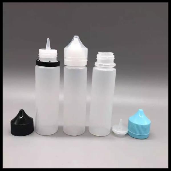 Quality Custom Plastic Eye Dropper Bottles , Pharmaceutical 60ml Plastic Dropper Bottle for sale