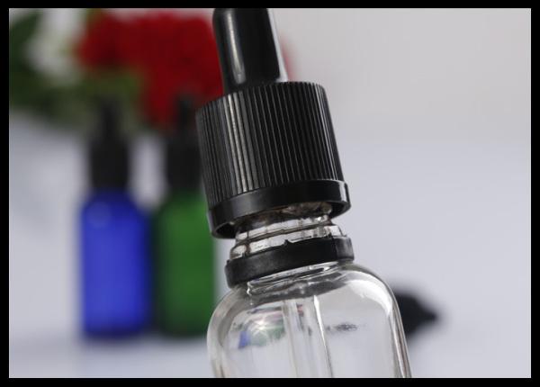 Quality 30ml Clear Glass Bottle Essential Oil Bottle E Liquid Dropper Bottle for sale