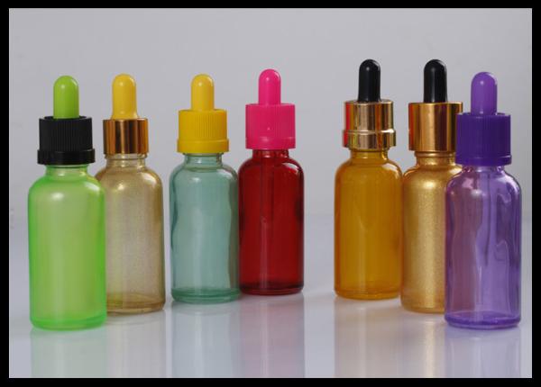 Quality 30ml 1oz E cig Liquid Bottle Essential Oil Glass Dropper Bottle Light Green for sale