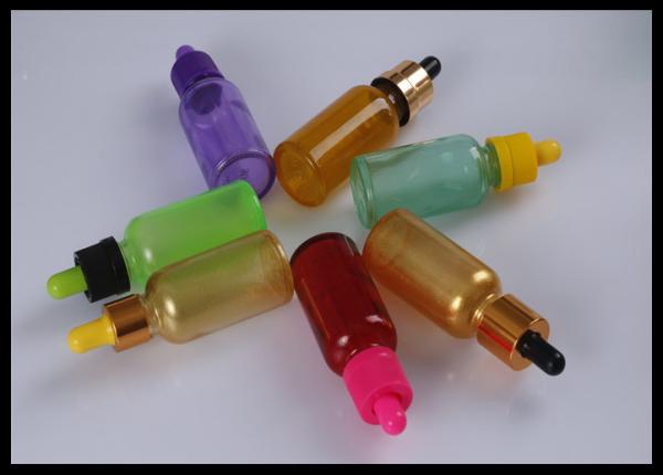 Quality 30ml 1oz E cig Liquid Bottle Essential Oil Glass Dropper Bottle Light Green for sale