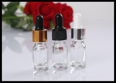 China Pharmaceutical Glass Eye Dropper Bottles , Essential Oils 5ml Glass Dropper Bottle for sale
