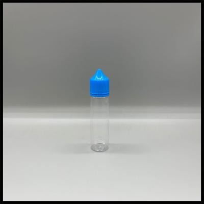 Quality ISO Chubby Dropper 60ml Unicorn Bottle RV PET Plastic Material Round Shape For E for sale