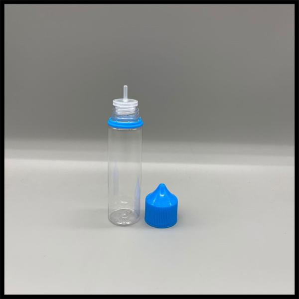 Quality ISO Chubby Dropper 60ml Unicorn Bottle RV PET Plastic Material Round Shape For E for sale