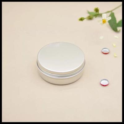 China Screw Cap Aluminum Cosmetic Tins 60g Cream Makeup Face Mask Eyeshadow Case Durable for sale