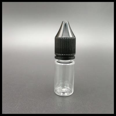 China botellas plásticas del unicornio de 10ml rv, botella negra del goteo del unicornio de los casquillos para el líquido de E en venta