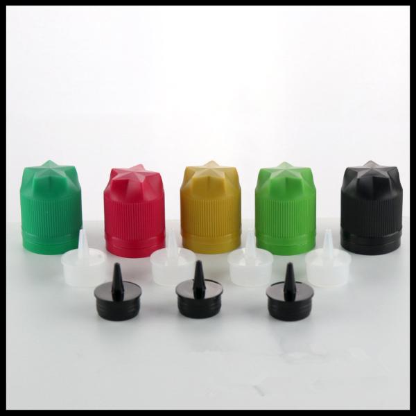 Quality Gorilla New Design Vape Bottles 30ml Black Transparent Color Star Type Cap for sale