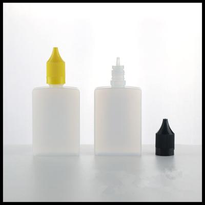 China Squeezable PE Flat Square New Design Vape Juice Bottles DIY E - Liquid Container for sale