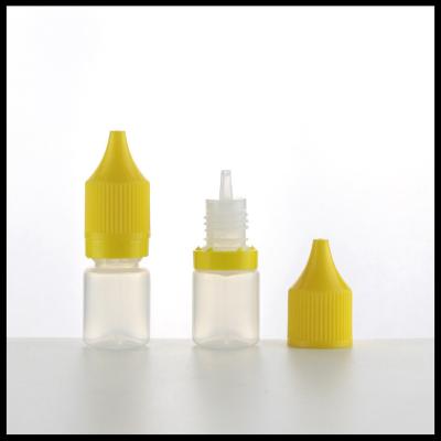 China diseño comprensible plástico Vape de 5ml PE el nuevo embotella el envase Transluent del aceite del jugo en venta