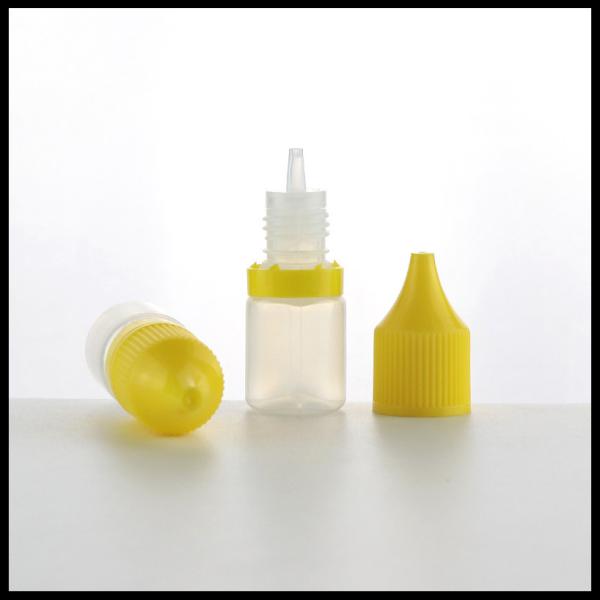 Quality 5ml PE Plastic Squeezable New Design Vape Bottles Juice Oil Container Transluent for sale