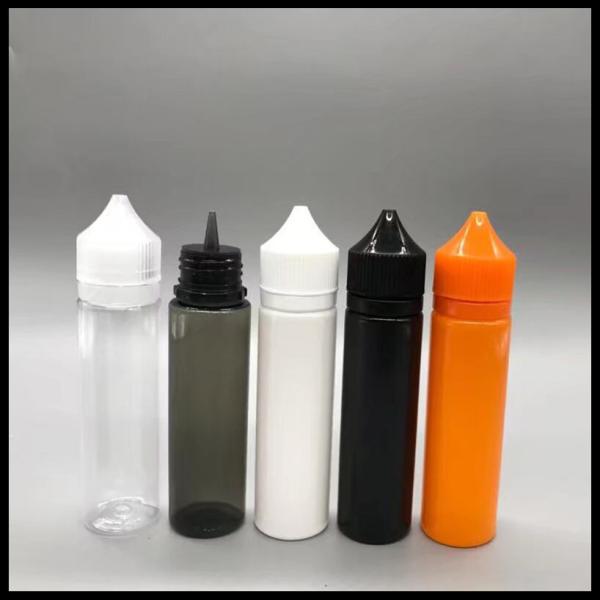 Quality Vape Liquid Small Plastic Dropper Bottles , Gorilla Unicorn Bottle Round Shape for sale