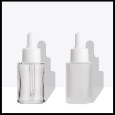 China Los envases cosméticos de cristal del perfume del maquillaje, dropper del aceite esencial embotellan 20ml 30ml 40ml en venta