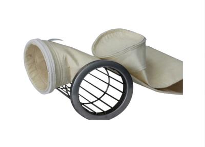 China Bolsos de filtro des alta temperatura del polvo de los bolsos de filtro de Nomex D140mm x L5000mm en venta