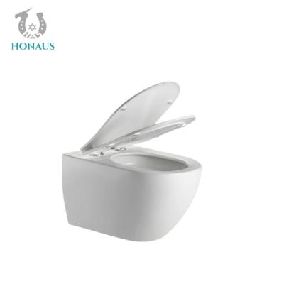 China ROHS European Wall Mounted Toilet Bowl for sale