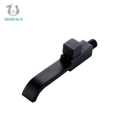 China Extended All Copper In Wall Bathroom Faucet Hand Wash Basin Tap Electroplating for sale