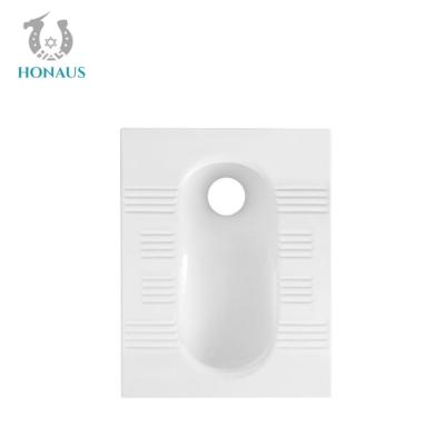 Китай CUPC S Ловушка Полностью остекленная керамическая приседающая кастрюля туалетные коммерческие санитарные принадлежности продается