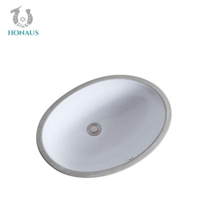 China Customized 10L-15L Oval Under Counter Wash Basin Children'S Inset Countertop Basin for sale