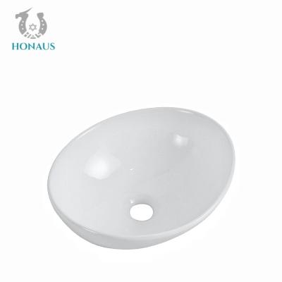China Small Size Bathroom Countertop Basin Hand Facial Cleansing 410*330*140mm for sale