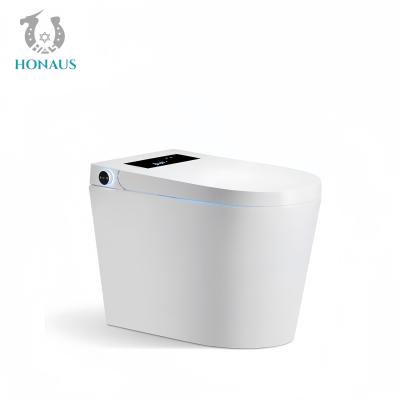 China Multi Function Smart Intelligent Toilet S Trap 200mm Hotel Apartment Style for sale