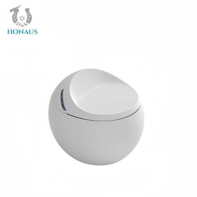 China Egg Shape Smart Intelligent Toilet Side Button Full Functions Luxury Hotel Water Saver for sale