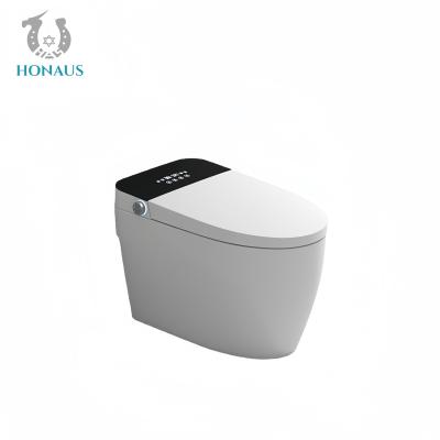 China Floor Mounted Smart Intelligent Toilet Small Size Bathroom Digital Display UV Sterilization for sale