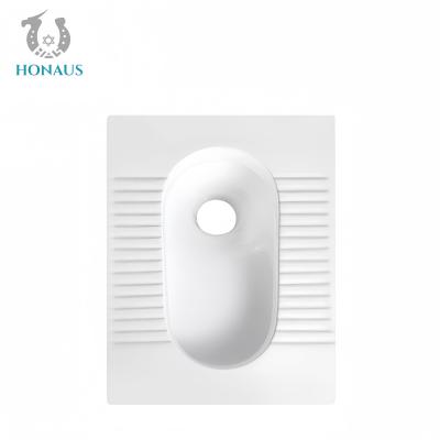 Chine 550*430*190mm Toilette à panier accroupie sans pliage Anti-tache moderne à vendre