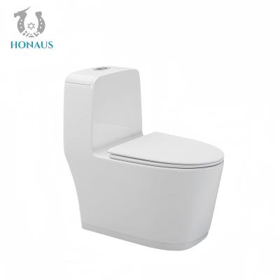 Chine Carré de haute qualité céramique une pièce toilette S bocal piège 300mm vente d'usine à vendre