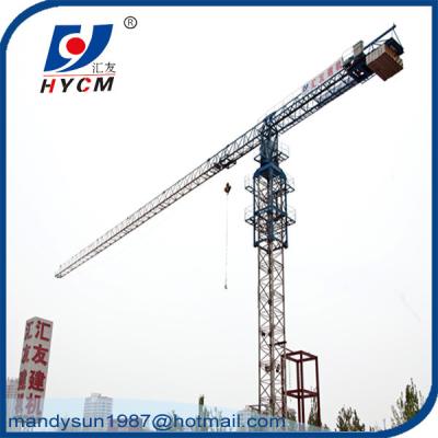 China 10 ton QTP6016 Mobile Tower Crane with Air condition and Remote Control for sale