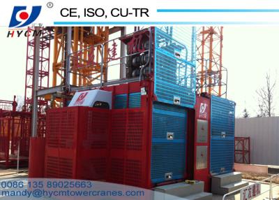 China Building Hoist Modern SC200/200 Twin Cages Construction Elevator Lift for sale for sale