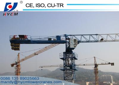 China 60m Boom 10ton 2*2*3m Split Mast Section QTP6016 Topless Tower Crane Manufacturer for sale