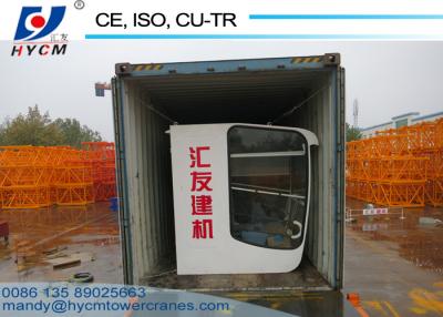 China 10ton Tower Crane Components 400kg White Operator cabin for sale
