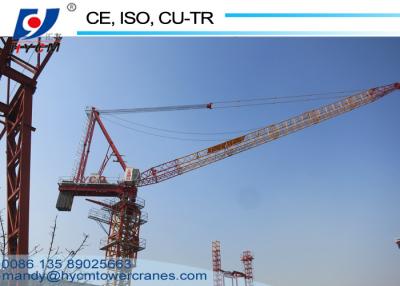 China 6.0t Max. Load QTD2520 Luffing Jib Overhead Tower Crane for Construction Site for sale