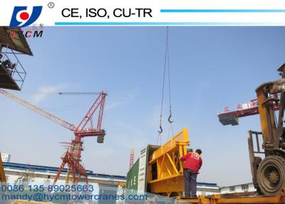 China QTD63 Luffing Jib Tower Crane with 25m Boom and 6.0ton Max. Load for sale